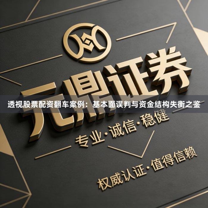 透视股票配资翻车案例:基本面误判与资金结构失衡之鉴