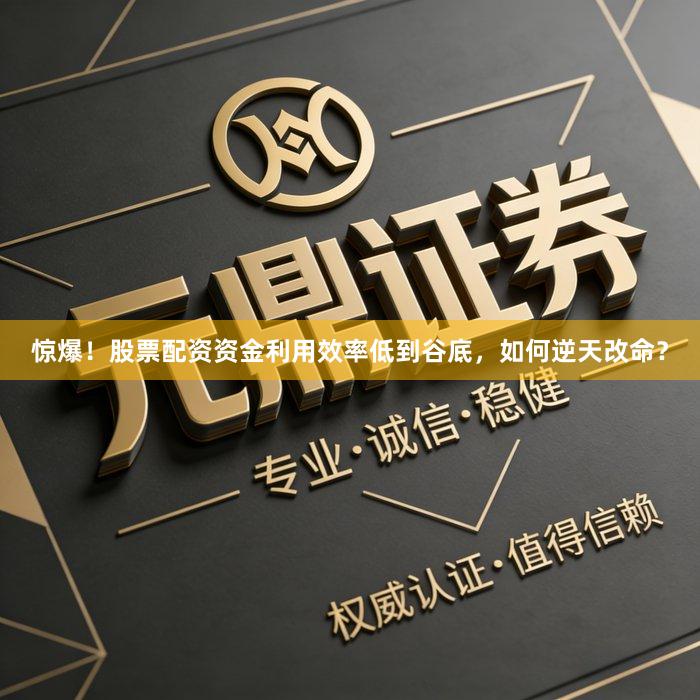 惊爆！股票配资资金利用效率低到谷底，如何逆天改命？