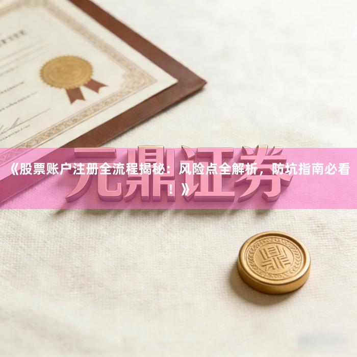 《股票账户注册全流程揭秘：风险点全解析，防坑指南必看！》